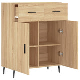 Sideboard Sonoma Oak 69.5x34x90 cm Engineered Wood 827999