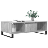 Coffee Table Grey Sonoma 104x60x35 cm Engineered Wood 827098
