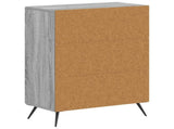 Bathroom Storage Cainet BREDA Grey Sonoma 59.5 x 31 x 80 cm 897501