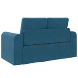 Sofa Bed Blue 148 x 71 x 83 cm Velvet 4106683