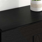 Wall-mounted Cabinet 2 pcs Black Oak 69.5 x 34 x 90 cm 3402691