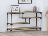 Console Table Artisan Oak 100 x 30 x 75 cm Engineered wood 883541