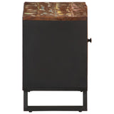 TV Cabinet 80x33x46 cm Solid Wood Reclaimed&Engineered Wood 351964