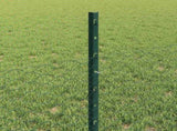 Welded Wire Fence 10 x 0.5 m PVC-Coated Steel Green 3336669