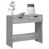 Console Table Grey Sonoma 90x36x75 cm Engineered Wood 817073