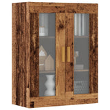 Hanging Wall Cabinet Old Wood 69.5x34x90 cm 857043