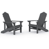 Garden Chair Anthracite HDPE Standard 3095693