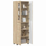 Highboard FLORIN Sonoma Oak 60 x 35 x 182 cm Engineered Wood 3397916