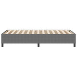 Platform Bed Frame Light Grey 90 x 190 cm Fabric 3337382