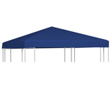 Gazebo Top Cover 310 g/m 3x3 m Blue 44782