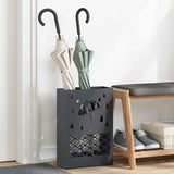 Umbrella Stand Anthracite 28 x 12 x 41 cm Steel 868520