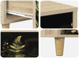 Bedside Cabinet RHENEN 2 pcs Sonoma Oak 36 x 33 x 60 cm 8007270