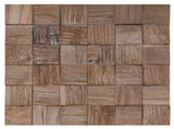 Wall Panel 11 pcs Natural 30 x 30 x 2 cm 42046460