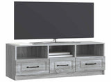 TV Cabinet Grey Sonoma 102 x 34.5 x 47 cm Engineered Wood 895831
