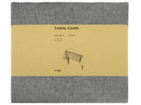 Table Cloth 5 pcs Rectangular Light Grey 140 x 140 cm 42040325
