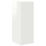 TV Cabinet Set 4 pcs High Gloss White Engineered Wood 3409163