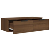 Wall Cabinets 2 pcs Brown Oak 68x30x20 cm Engineered Wood 3115899
