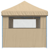 Party Tent Folding Beige 292 x 580 x 315 cm Oxford Fabric 42023654