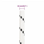 Work Rope White 16 mm 100 m Polyester 152785