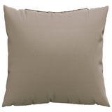 Sofa Cushions 4 pcs Taupe 50x50 cm Fabric 360389