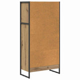 Book Cabinet Artisian Oak 60 x 30 x 121 cm Engineered Wood 886395