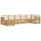 Outdoor Sofa Set 7 pcs White 3392199