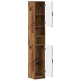 Bathroom Cabinet with Open Shelf UTRECHT Old Wood 897703