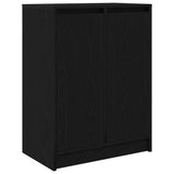 Sideboard Black Oak 57x34x76 cm Engineered Wood 861617