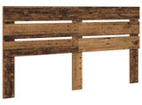 Bed Frame with Headboard Old Wood 150 x 200 cm Solid Pine Wood 3411734