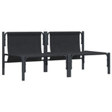 Outdoor Furniture 2 Piece Anthracite 80 x 80 x 71 cm Steel 42009988