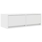 TV Cabinet White 80x31x25.5 cm Engineered Wood 861508
