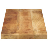 Table Top 70x40x3.8 cm Rectangular Solid Wood Rough Mango 371382