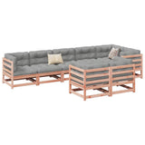 8 Piece Garden Sofa Set Solid Wood Douglas Fir 3299502