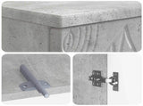 Bathroom Sink Cabinet DELFT Concrete Grey 59.5 x 31.5x 59 cm 897008