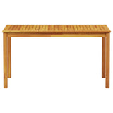 Garden Dining Set Folding 7 pcs Brown Solid Acacia Wood 3375625