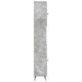 Bathroom Cabinet with Open Shelf BREDA Concrete Grey 897478