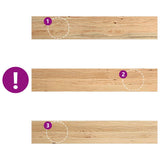 Window Sills 2 pcs Untreated 110x20x2 cm Solid Wood Oak 4009097