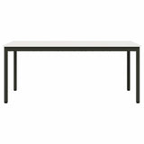 Dining Table White 180 x 90 x 75 cm Solid Pine Wood 892794