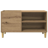 Record Cabinet Artisan Oak 84.5x38x48 cm Engineered Wood 857164