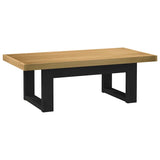 Coffee Table NOAIN U-Shaped Legs 120x60x40 cm Solid Wood Pine 4100035