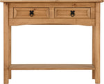 ZNTS Corona 2 Drawer Console Table With Shelf 300-304-003