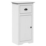 4 Piece Bathroom Furniture Set BODO White Solid Wood Pine 3307650