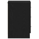 Bedside Cabinets 2 pcs Black Oak 38x35x55 cm Engineered Wood 862429