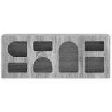 TV Cabinet Grey Sonoma 100 x 35 x 40 cm Engineered Wood 891270