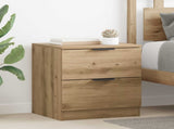 Bedside Cabinet with Drawer 2 pcs Artisan Oak 45 x 39 x 50cm 880508