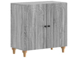 Bathroom Storage Cainet ALKMAAR Grey Sonoma 59.5 x 31 x 80 cm 896181
