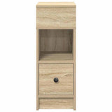 Bedside Cabinet with Drawer Sonoma Oak 25x31x66 cm 858618