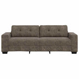 Sofa with Cushion Dark grey Faux leather 4105145