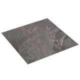 Self-adhesive PVC Flooring Planks 5.11 m Black with Pattern 144874