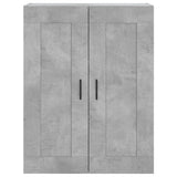 Highboard Concrete Grey 69,5x34x180 cm Engineered Wood 3200021